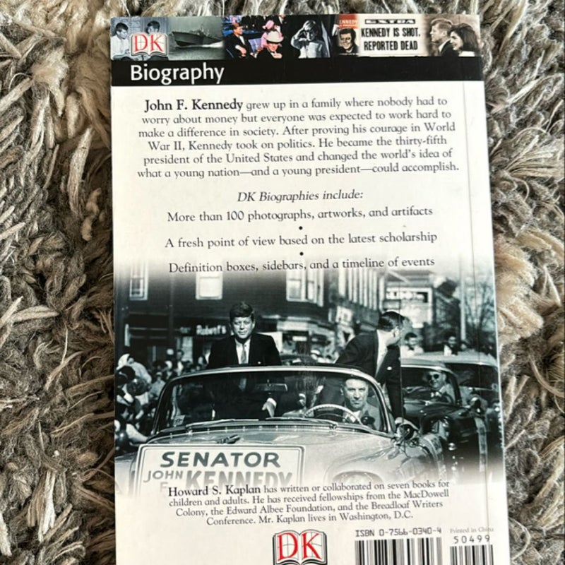 DK Biography: John F. Kennedy