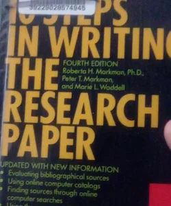 Ten Steps in Writing the Research Paper
