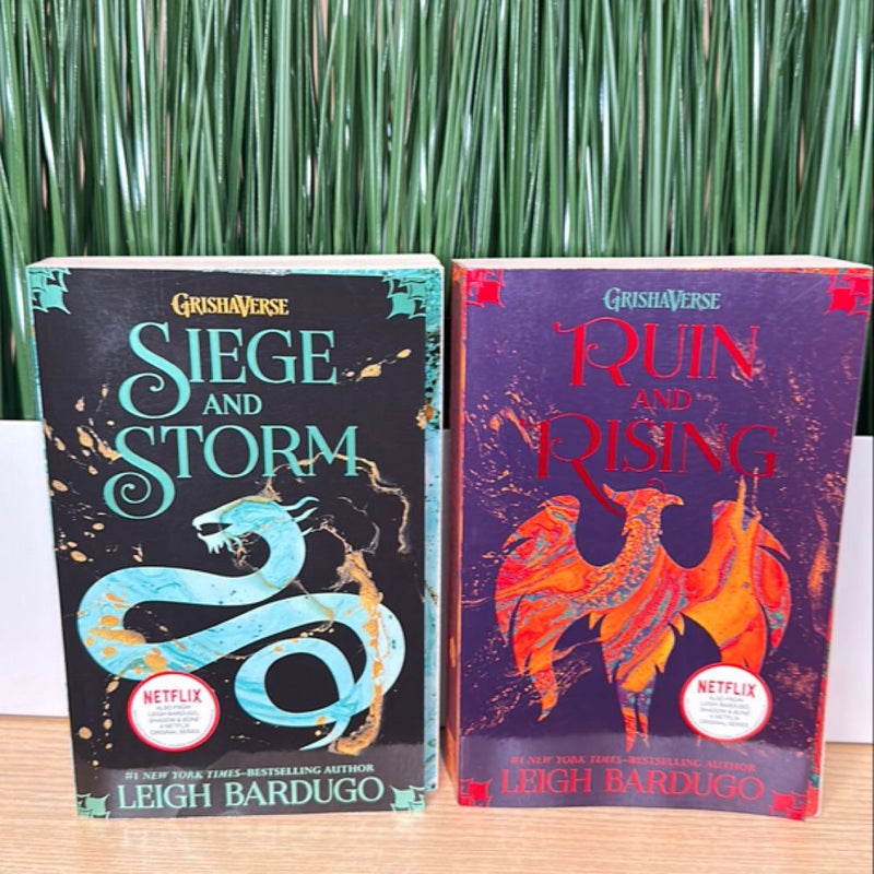 Siege and Storm Shadow and Bone Bundle Books 2 and 3