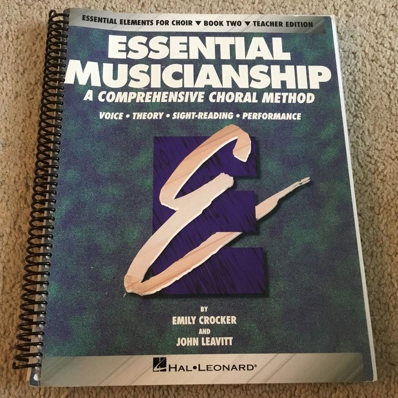 Essential Musicianship Teacher Edition 
