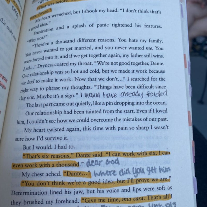 HEAVILY ANNOTATED BOOK