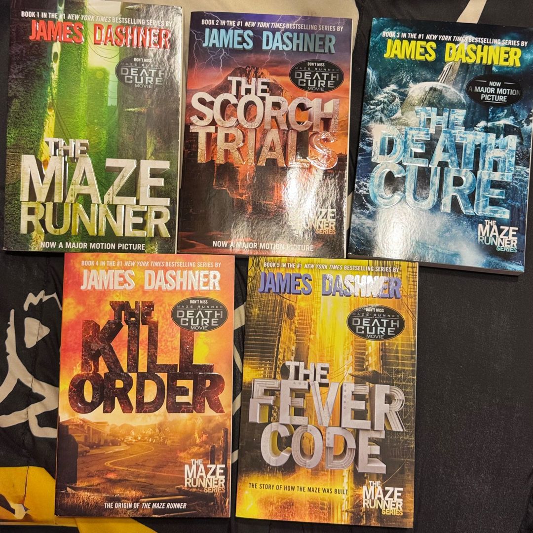 The Maze Runner Series Complete Collection Boxed Set (5-Book)