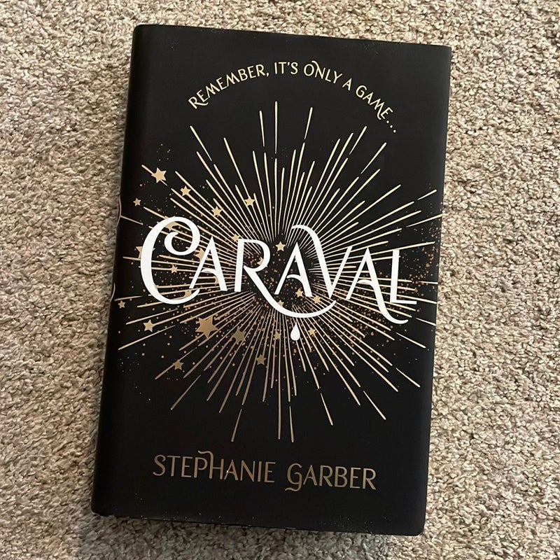 Caraval - UK Hardcover - Signed