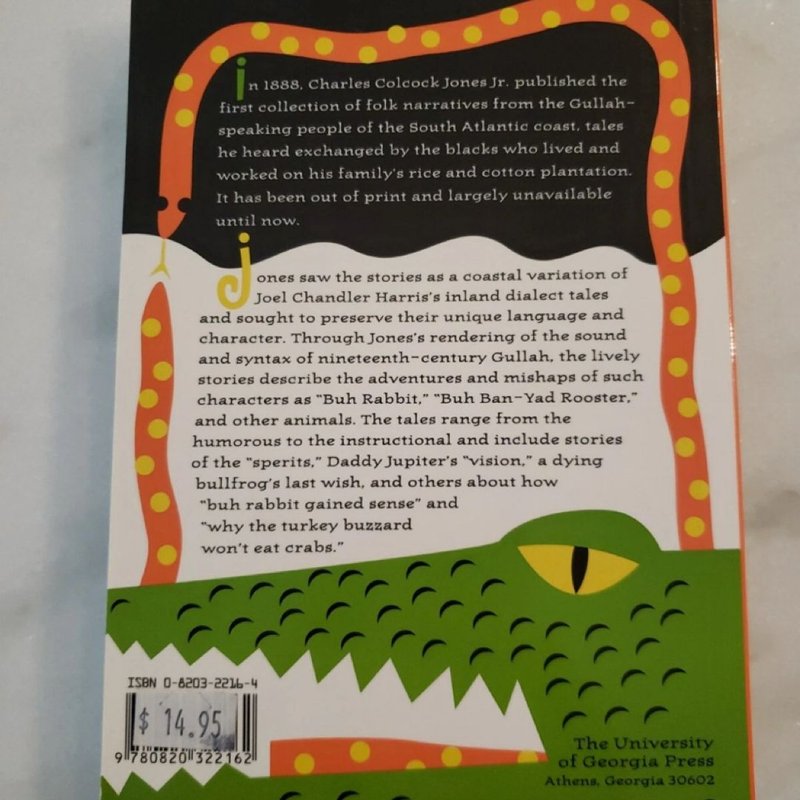 Gullah Folktales from the Georgia Coast by Charles Colcock Jones