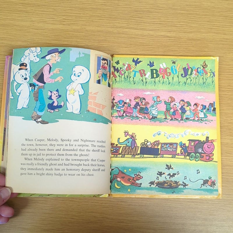 Casper The Friendly Ghost In Ghostland Vintage Childrens Book 1965 (O) AS IS