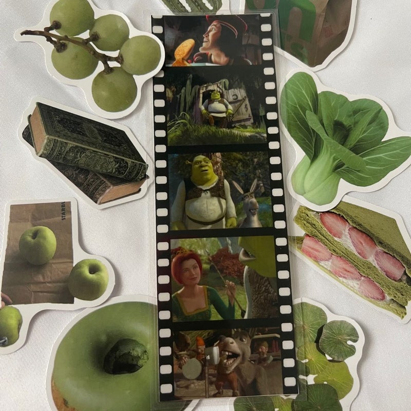 Shrek film strip bookmark 