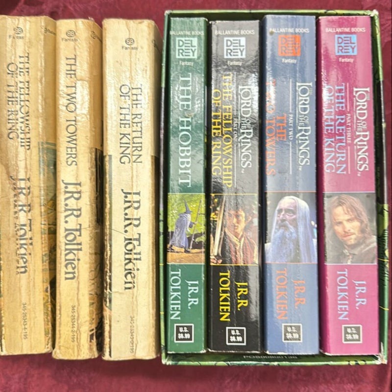 JRR Tolkien collection of books. 16 books