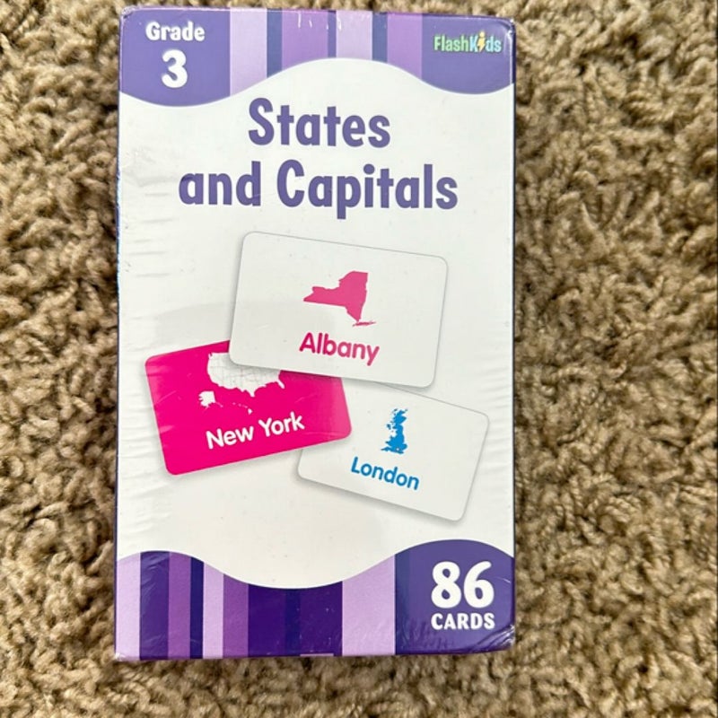 States and Capitals (Flash Kids Flash Cards)