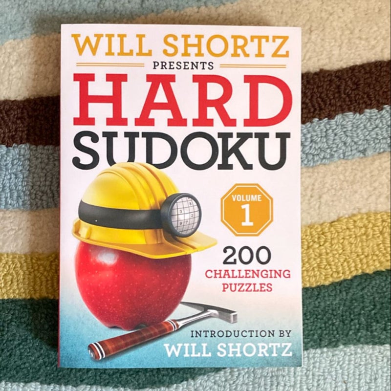 Will Shortz Presents Hard Sudoku Volume 1