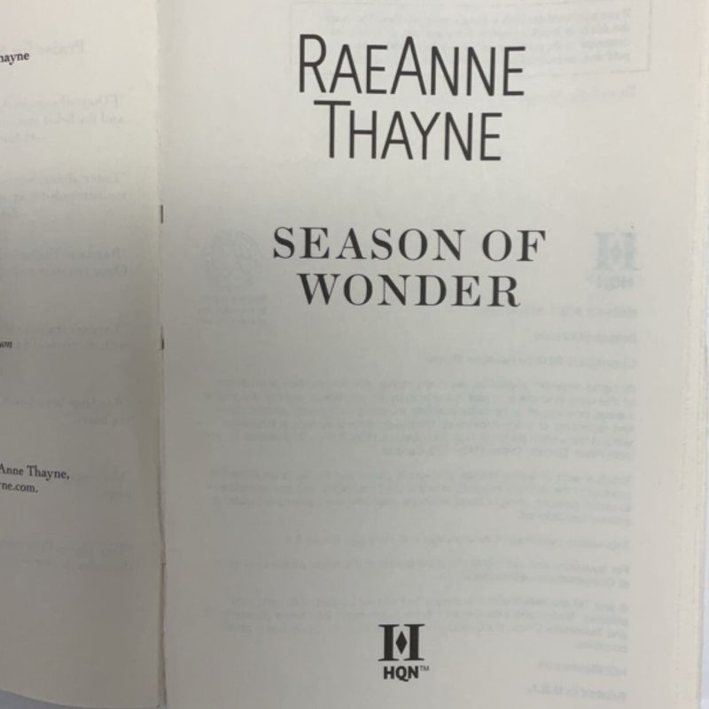Season of Wonder