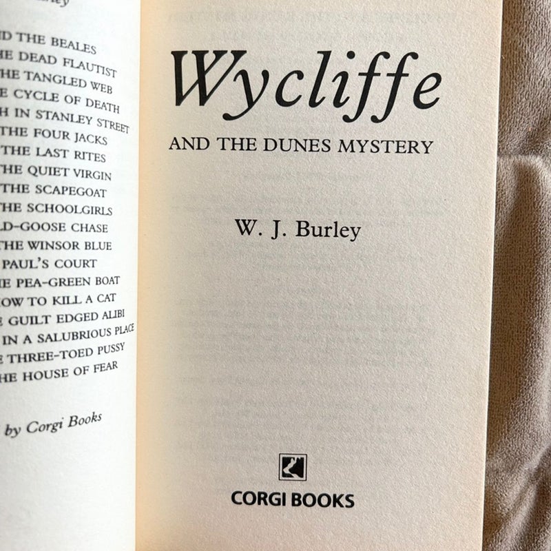 Wycliffe and the Dunes  1482