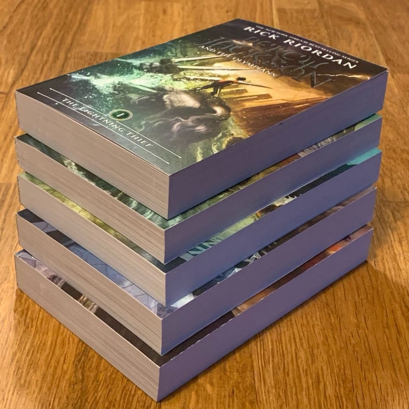 Percy Jackson and the Olympians Complete Set