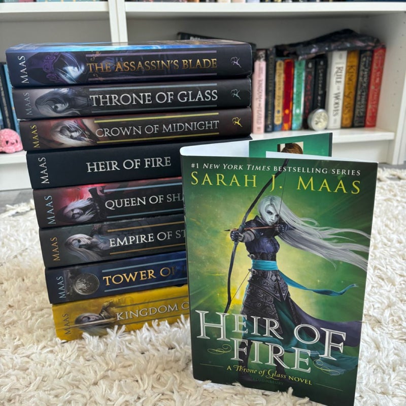 *DUSTJACKETS ONLY* Original Throne of Glass Hardcover Dustjackets