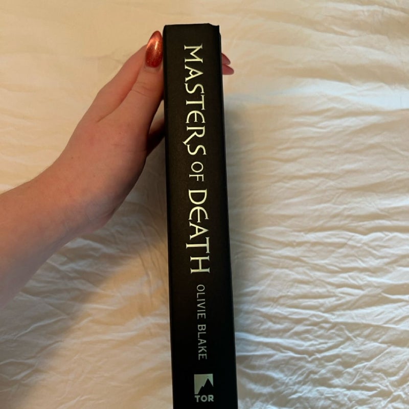 Masters of Death (hardcover with illustration)