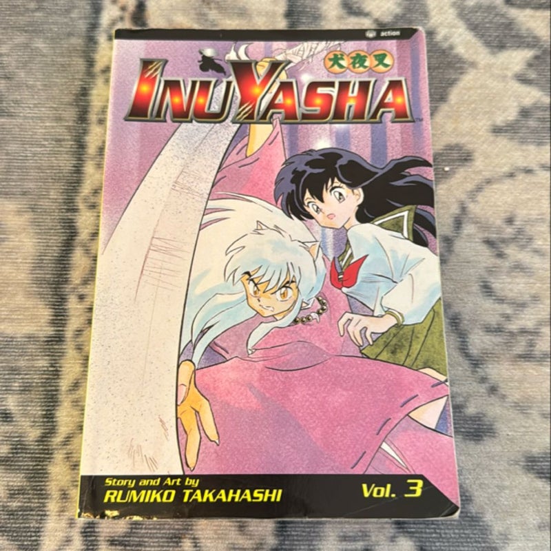 Inuyasha, Vol. 3, 9, 21 & 23 manga lot