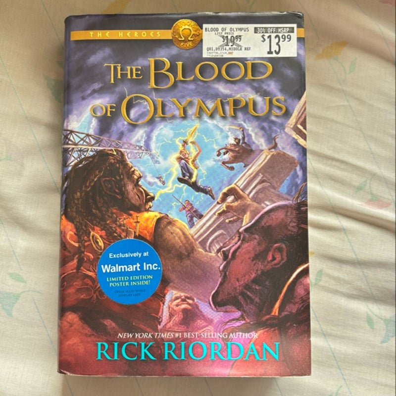 Blood of Olympus (Heroes of Olympus Book Five) 