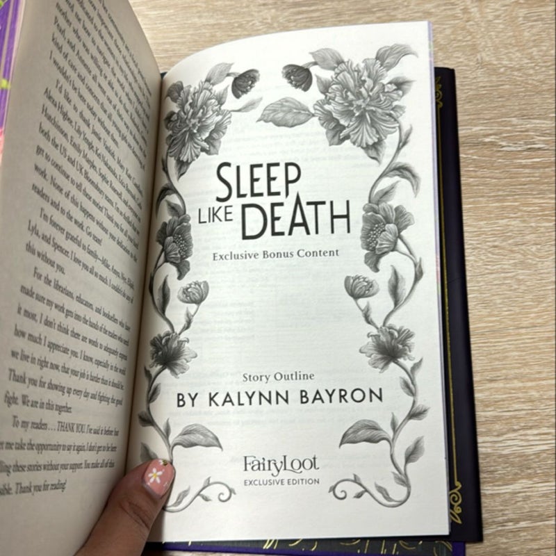 Sleep Like Death (Fairyloot Exclusive Special Edition SE)