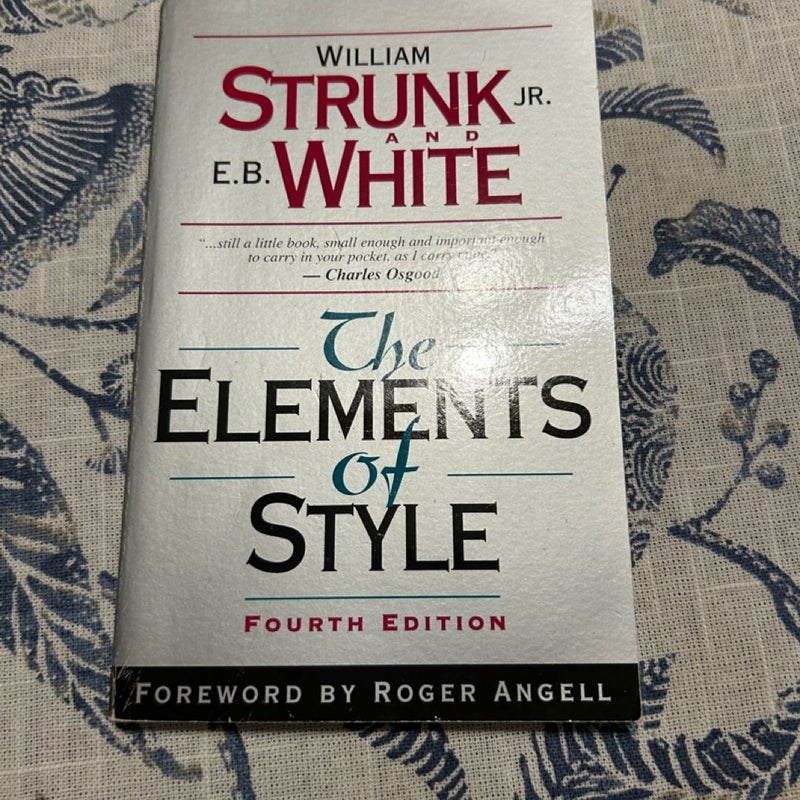 The Elements of Style