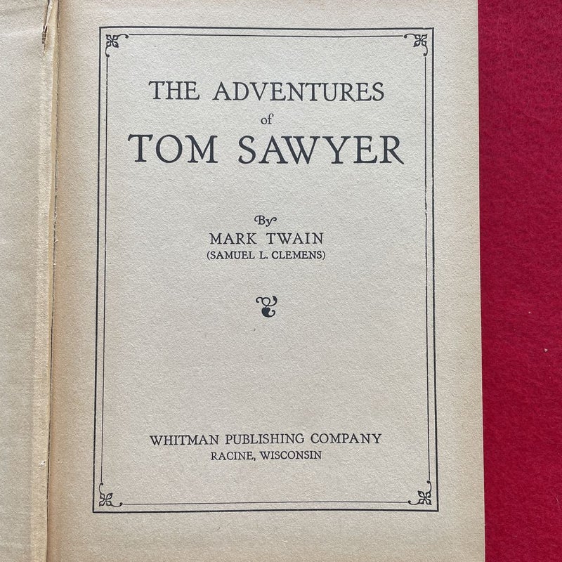 Tom Sawyer - Vintage book Hardcover