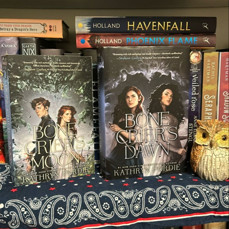 Bone Crier's Moon and Bone Crier’s Dawn First Edition