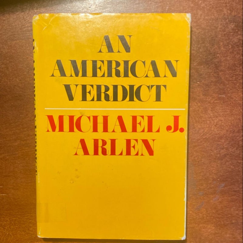 An American Verdict