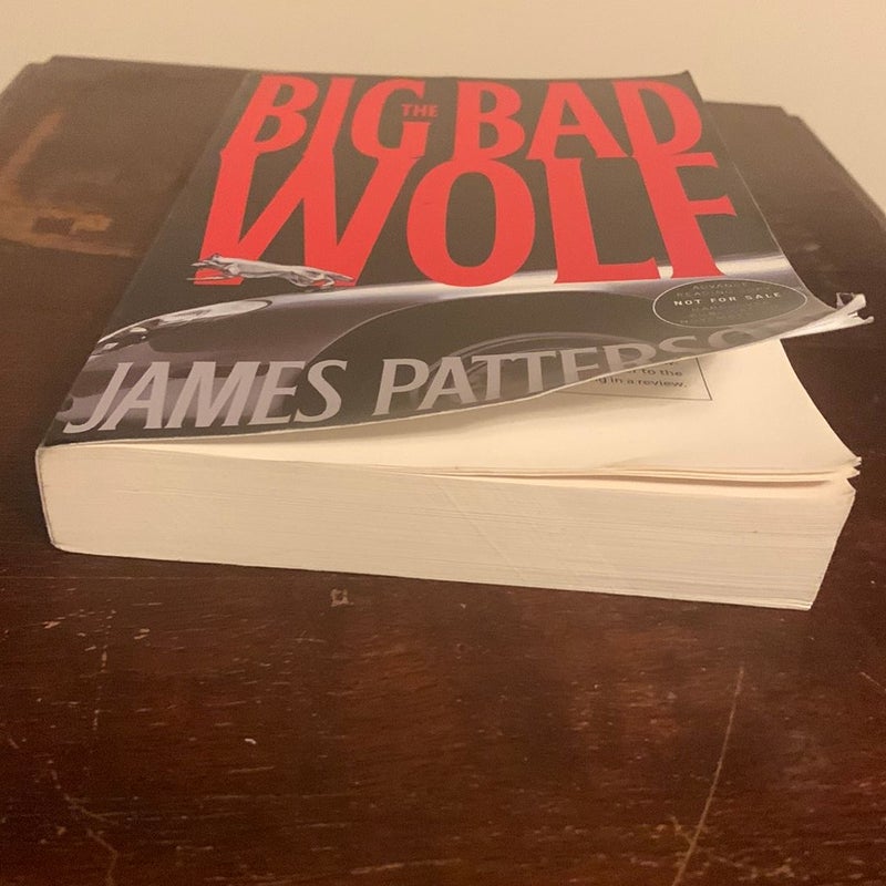 THE BIG BAD WOLF- Advance Reader’s Copy/Uncorrected Proof