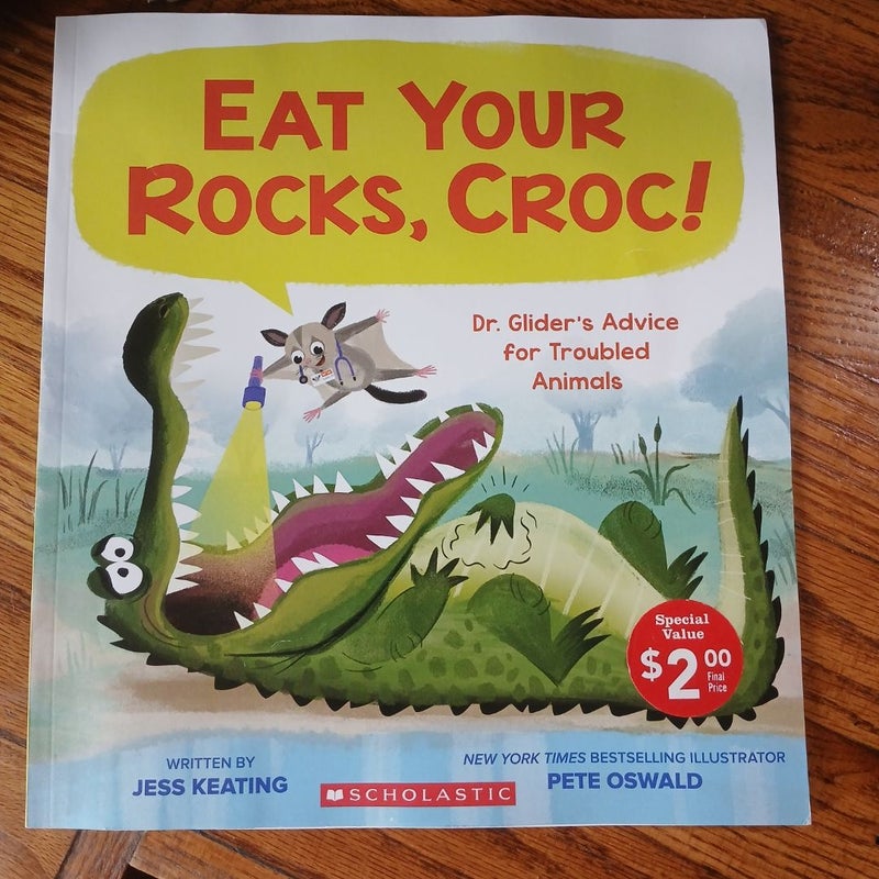 EAT your Rocks,Croc!