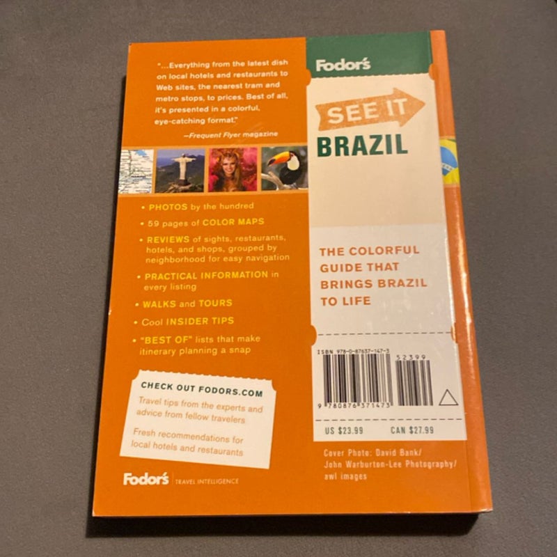 Fodor's See It Brazil, 1st Edition