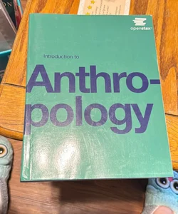 Intro to Anthropology ISBN: 9781711494982