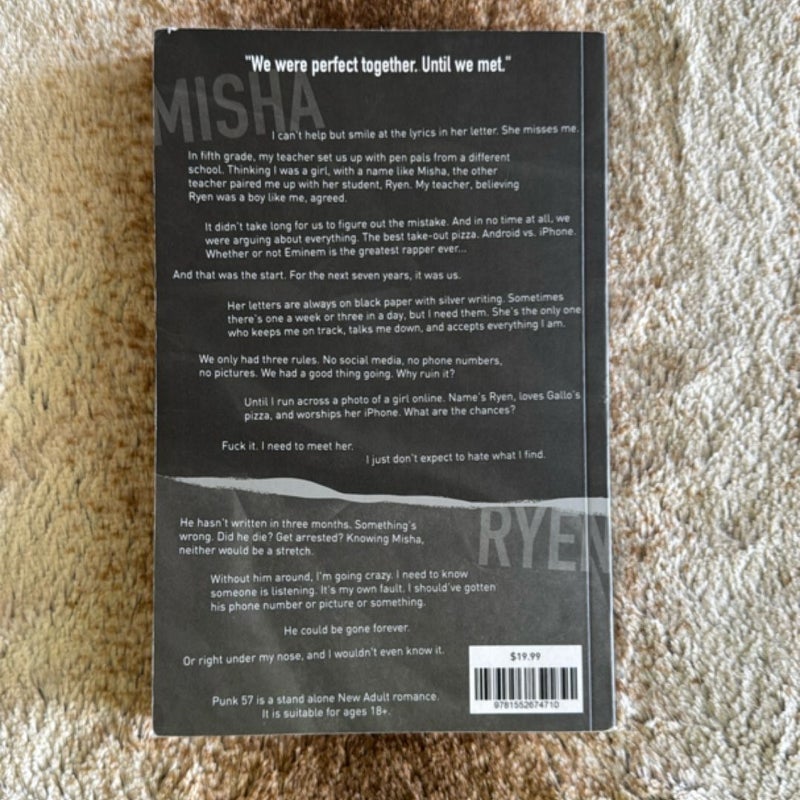 Punk 57 *Indigo Exclusive Edition* *HAND SIGNED* *Out Of Print*
