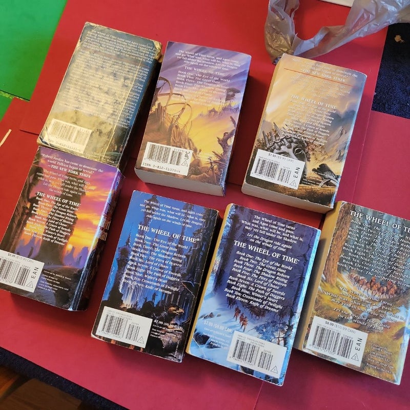 Wheel of Time Lot of 7
