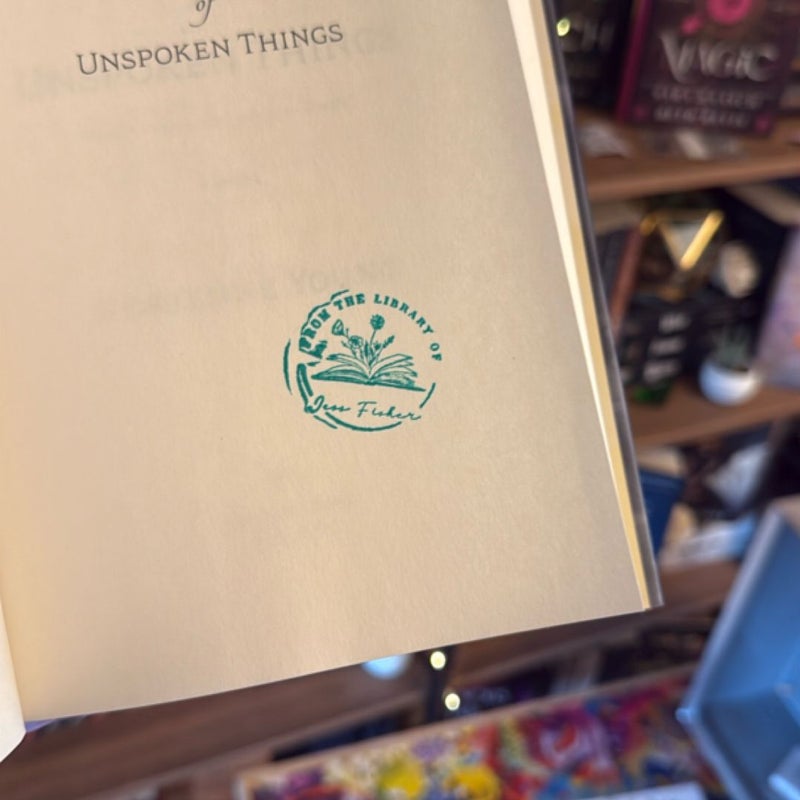 A Sea of Unspoken Things BOTM