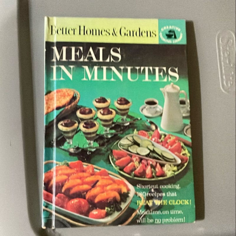 Meals In Minutes, Vintage 