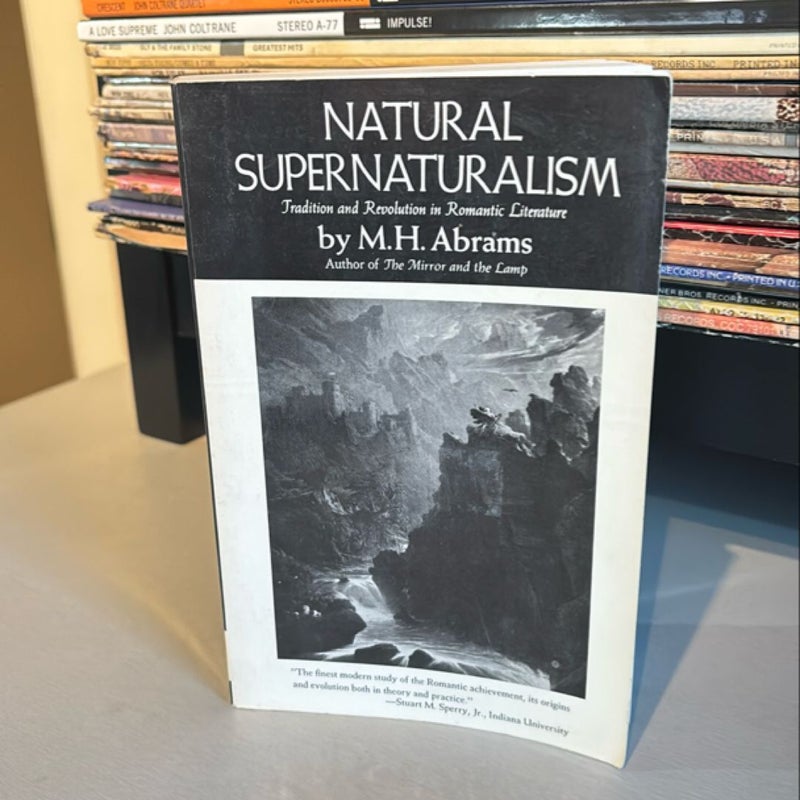 Natural Supernaturalism