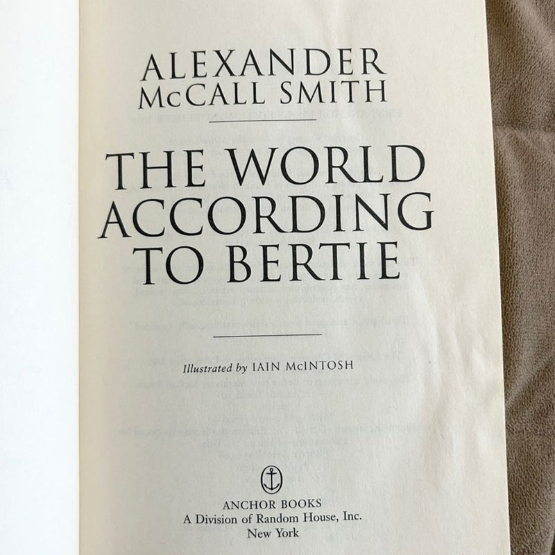 The World According to Bertie ExLib 10635