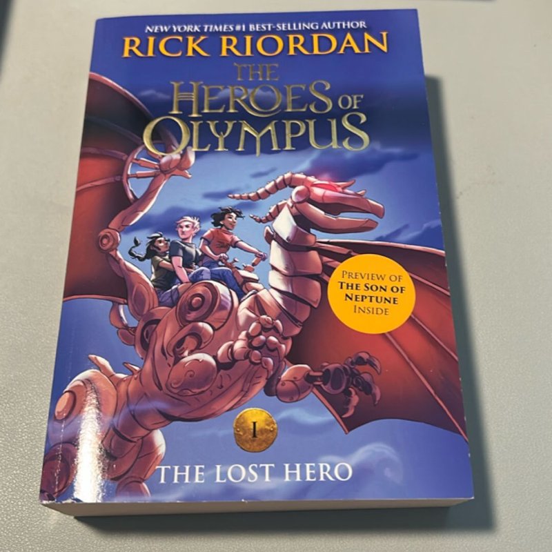 Heroes of Olympus, the, Book One the Lost Hero ((new Cover)) by Rick ...