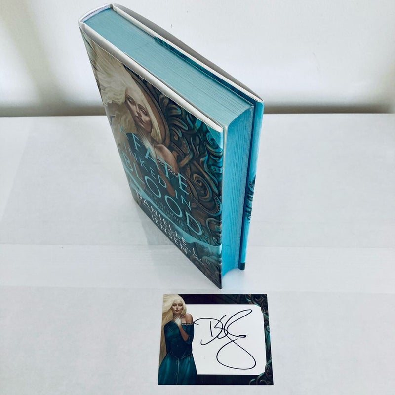 A Fate Inked In Blood Signed First Edition 