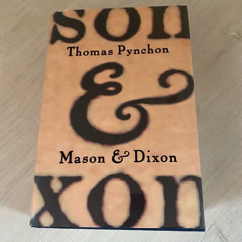 Lot of Two Thomas Pynchon First Edition Hardback Books: Vineland & Mason + Dixon