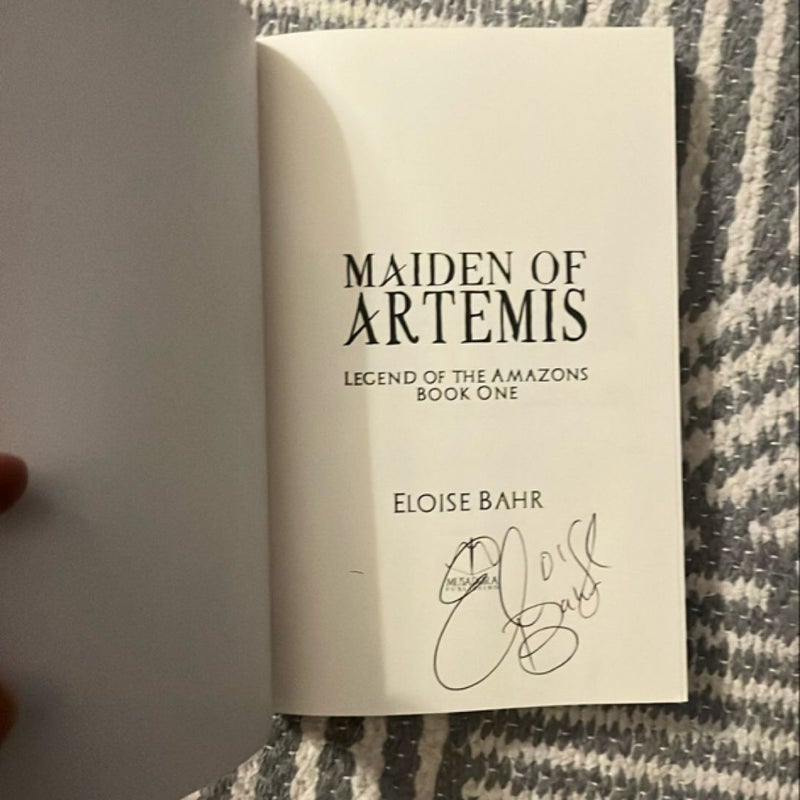 Maiden of Artemis signed by author 