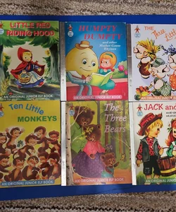 Set of 6 Junior Elf Books, Children's Classics