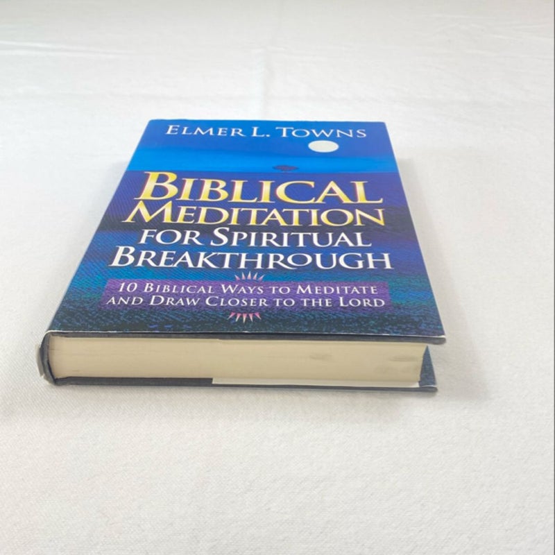 Biblical meditation for spiritual breakthrough