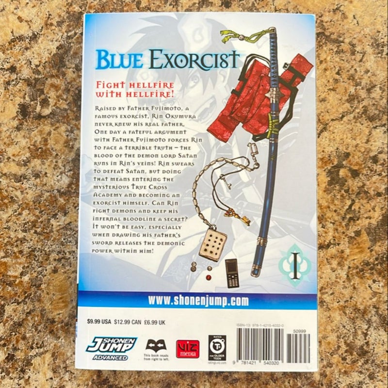 Blue Exorcist, Vol. 1