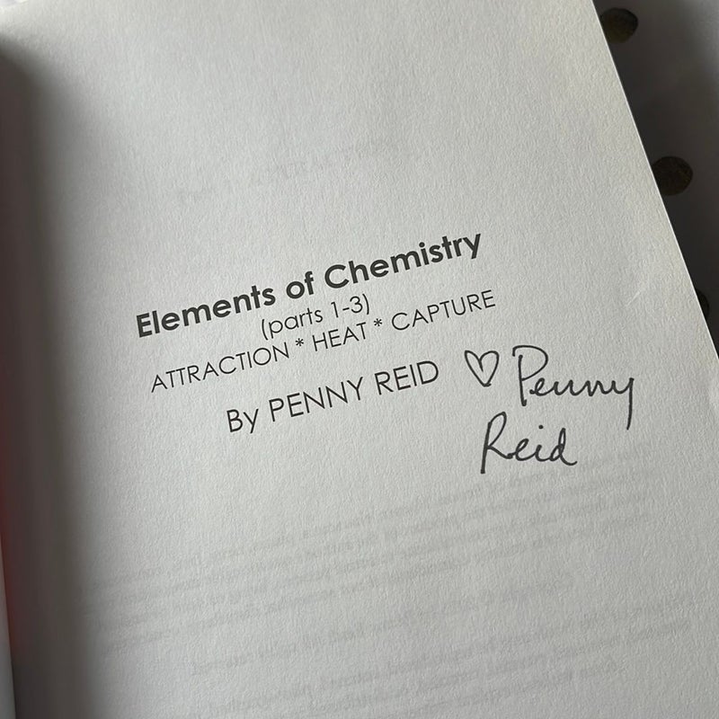 Elements of Chemistry-signed