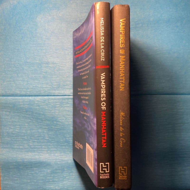 NEW Vampires of Manhattan First Printing