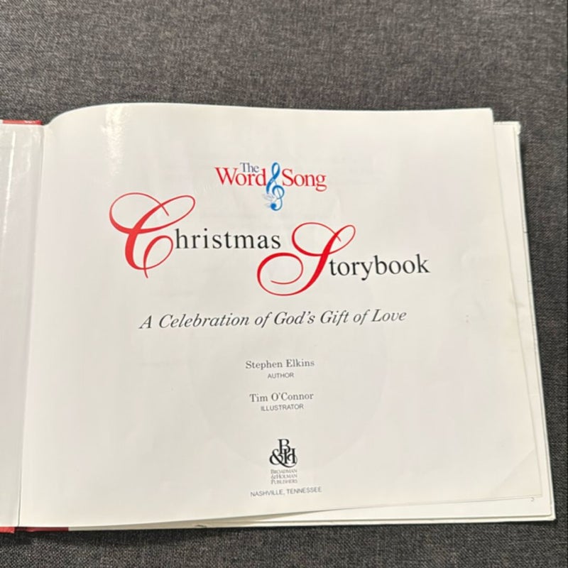 Word and Song Christmas Storybook