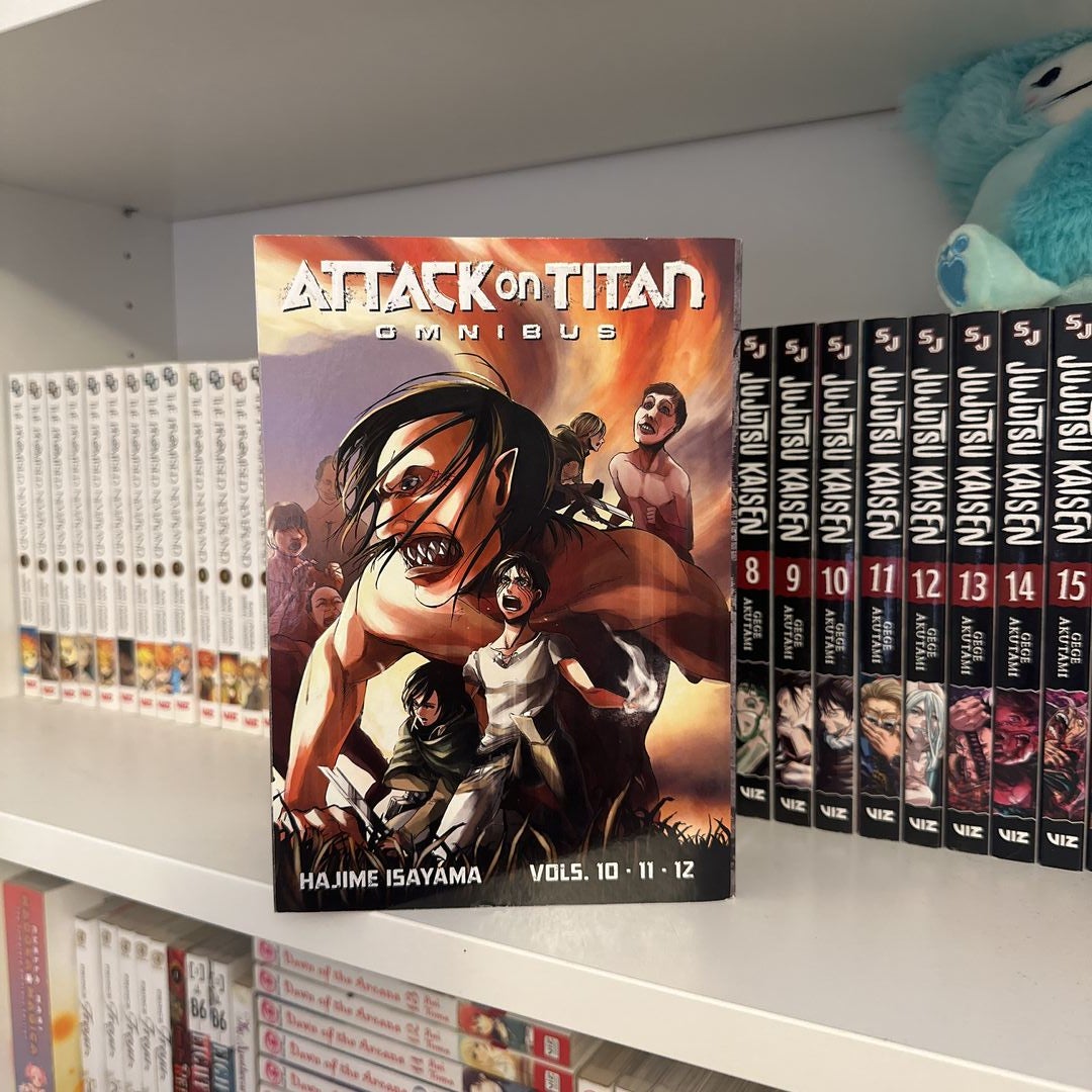 Attack on Titan Omnibus 4 (Vol. 10-12) by HAJIME ISAYAMA - Penguin Books  New Zealand