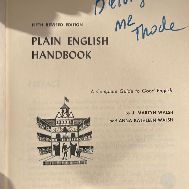 Plain English handbook  (5th revised) 