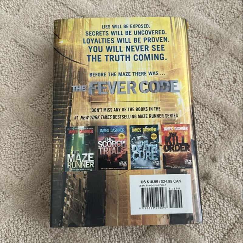 The Fever Code (Maze Runner, Book Five; Prequel)