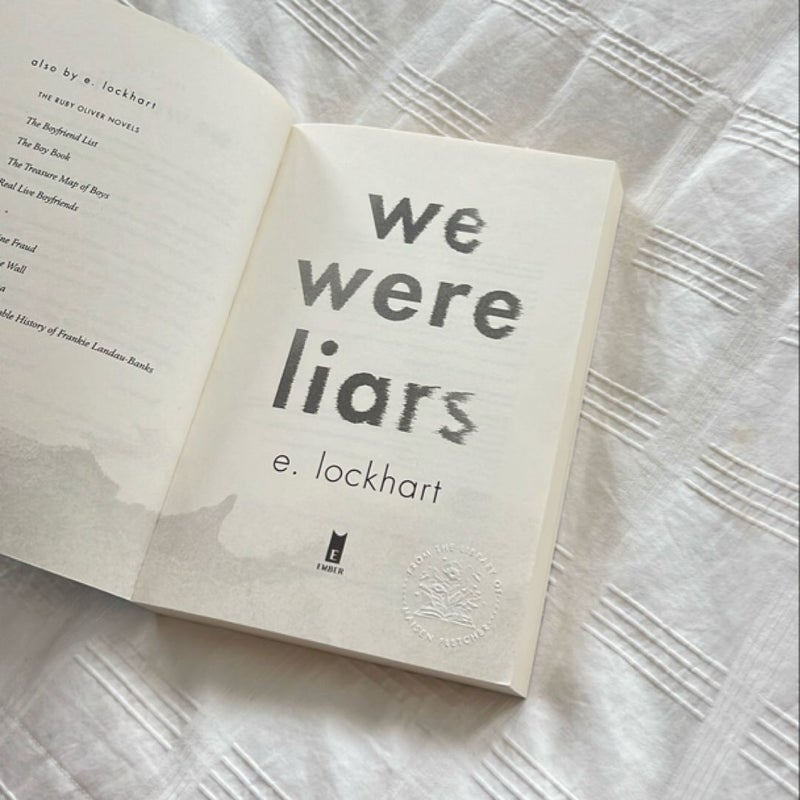 We Were Liars