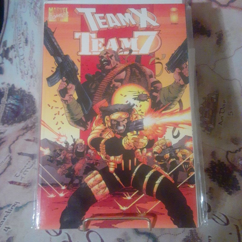 Team X / Team 7 Marvel Comic book,  Wolverine 